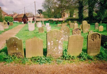 Garner graves at Ashill Church